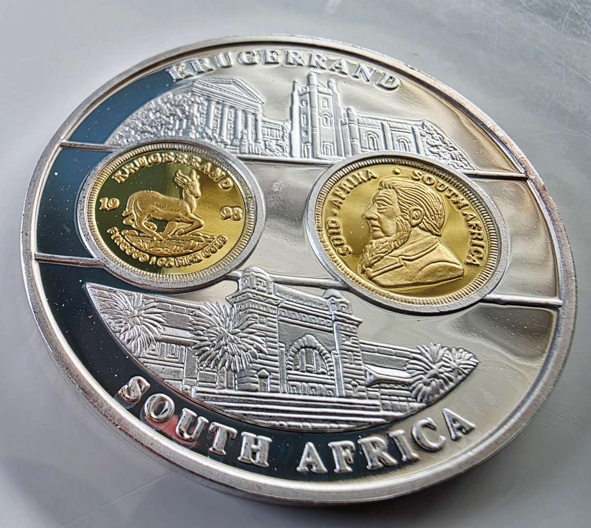 KRUGERRAND SOUTH AFRICA - EXCELLENT CONDITION - IN CAPSULE WITH CERTIFICATE - RARE