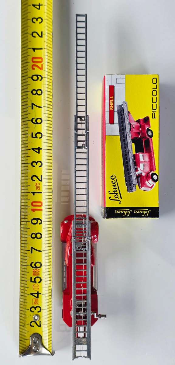 SCHUCO - PICCOLO - MAGIRUS DEUTZ TOW TRUCK - 150 YEARS OF THE BERLIN FIRE DEPARTMENT - WUNDERSCHÖN