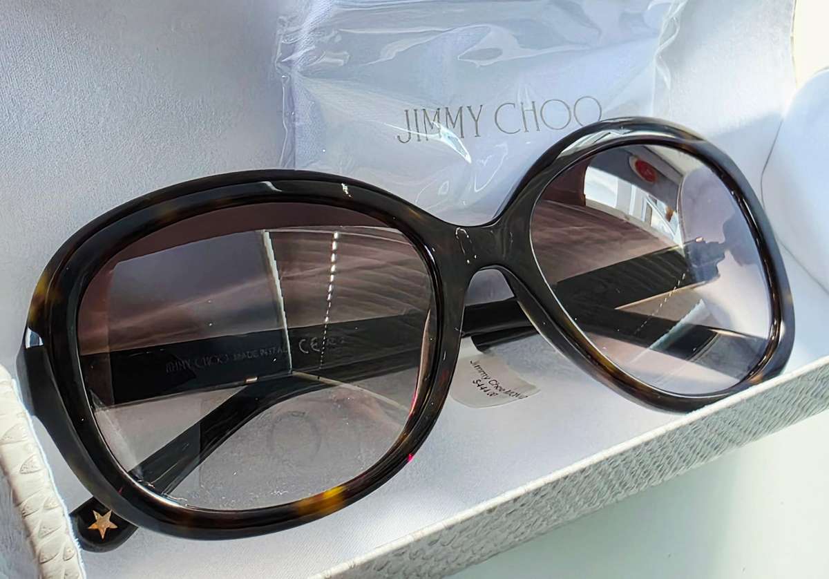 JIMMY CHOO - MONIQUE/S PF402 - WOMENS EYEWEAR - 56-17-135 - $444.00