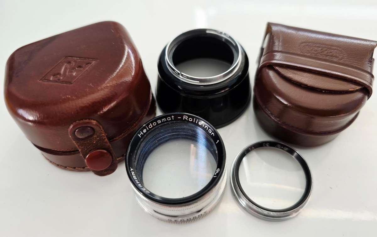 VINTAGE AGFA & HEIDOSMAT ROLLEINAR