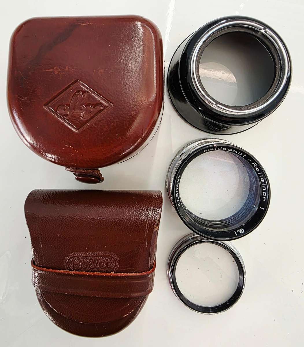 VINTAGE AGFA & HEIDOSMAT ROLLEINAR