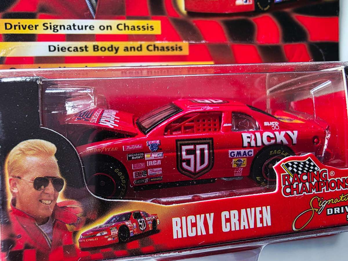 1998 RACING CHAMPIONS - 50TH ANNIVERSARY EDITION - RICKY CRAVEN