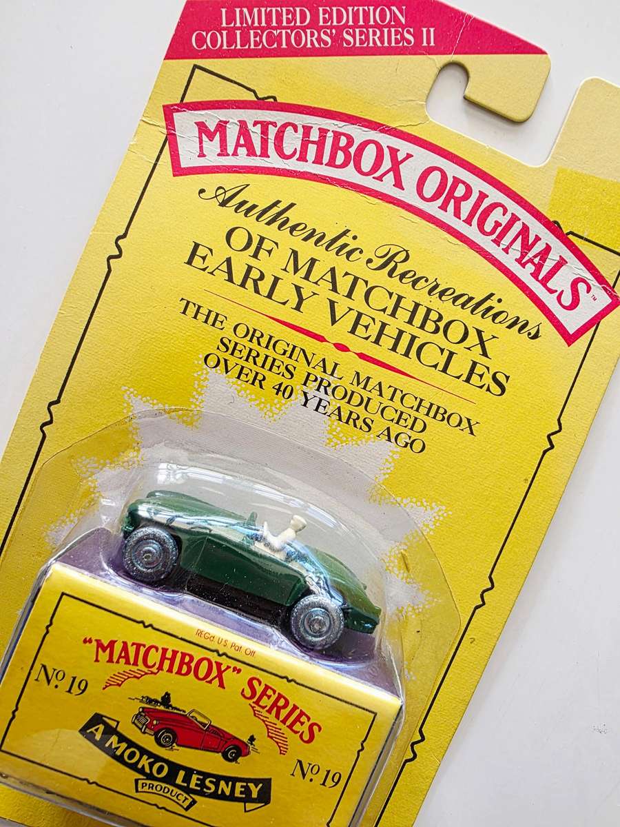 1992 LTD. ED. MATCHBOX ORIGINALS - AUTHENTIC RECREATIONS - NO. 19 MG MIDGET TD