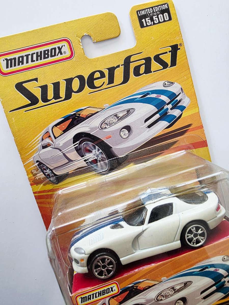 MATCHBOX SUPERFAST - LTD. ED. 1 OF UP TO 15.500 - DODGE VIPER GTS