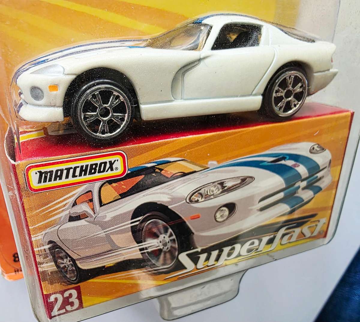 MATCHBOX SUPERFAST - LTD. ED. 1 OF UP TO 15.500 - DODGE VIPER GTS