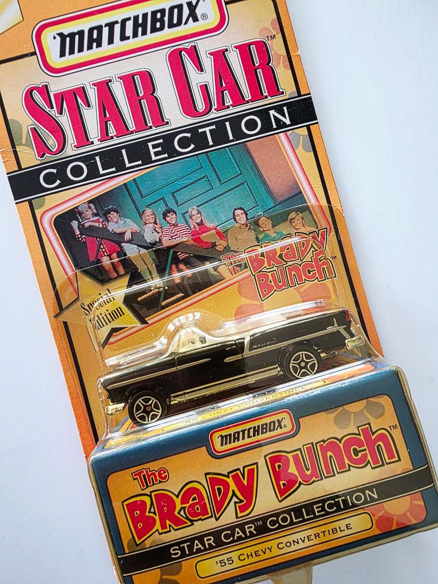 1998 MATTEL MATCHBOX - SPECIAL EDITION - THE BRADY BUNCH  - 55 CHEVY CONVERTIBLE