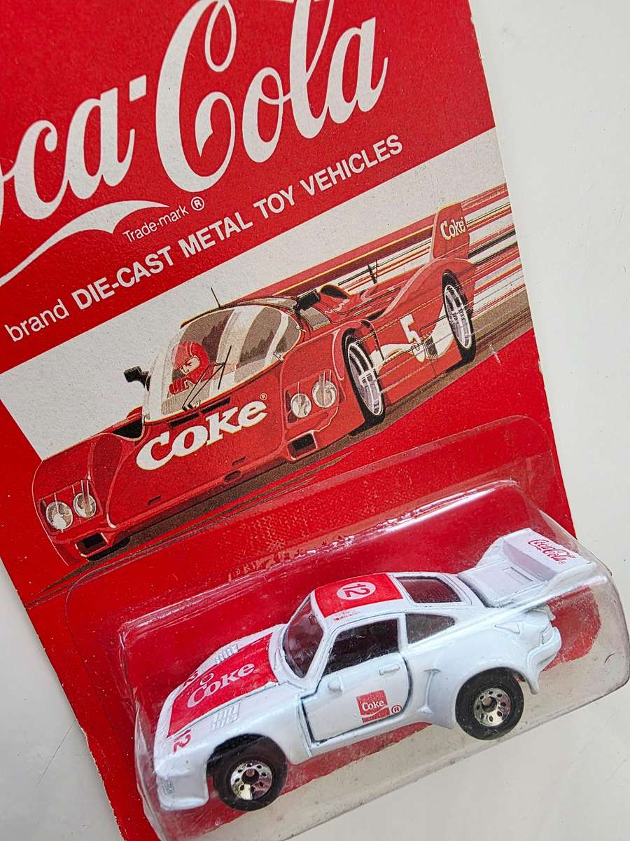 ***1979*** HARTOY INC. COCA COLA PORSCHE - IN ORIGINAL BLISTER PACK - ABSOLUTELY CRAZYNESS