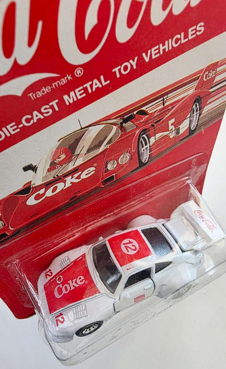 ***1979*** HARTOY INC. COCA COLA PORSCHE - IN ORIGINAL BLISTER PACK - ABSOLUTELY CRAZYNESS