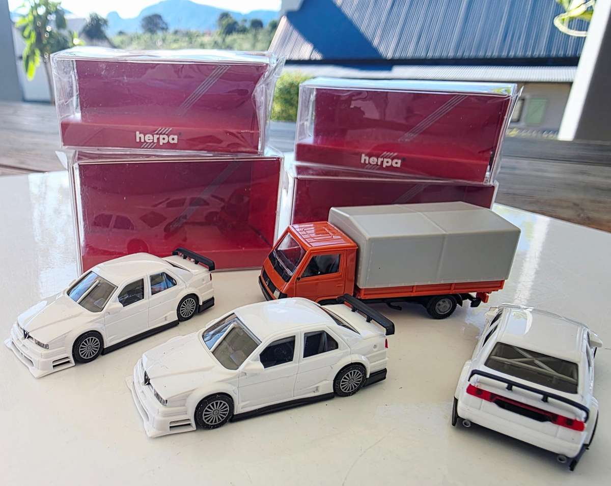 4 x HERPA MINITURE MODELS - MADE IN GERMANY - ORIGINAL PACKAGING