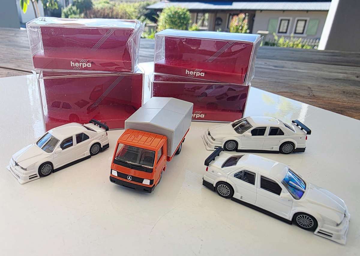 4 x HERPA MINITURE MODELS - MADE IN GERMANY - ORIGINAL PACKAGING