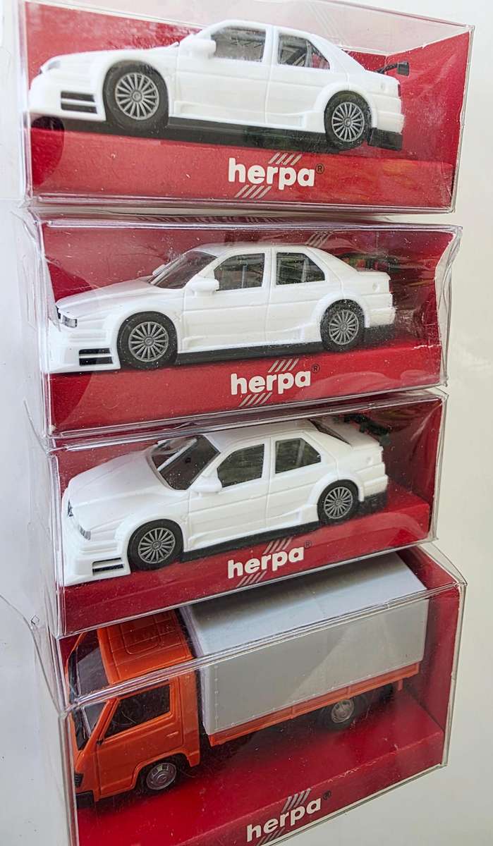 4 x HERPA MINITURE MODELS - MADE IN GERMANY - ORIGINAL PACKAGING