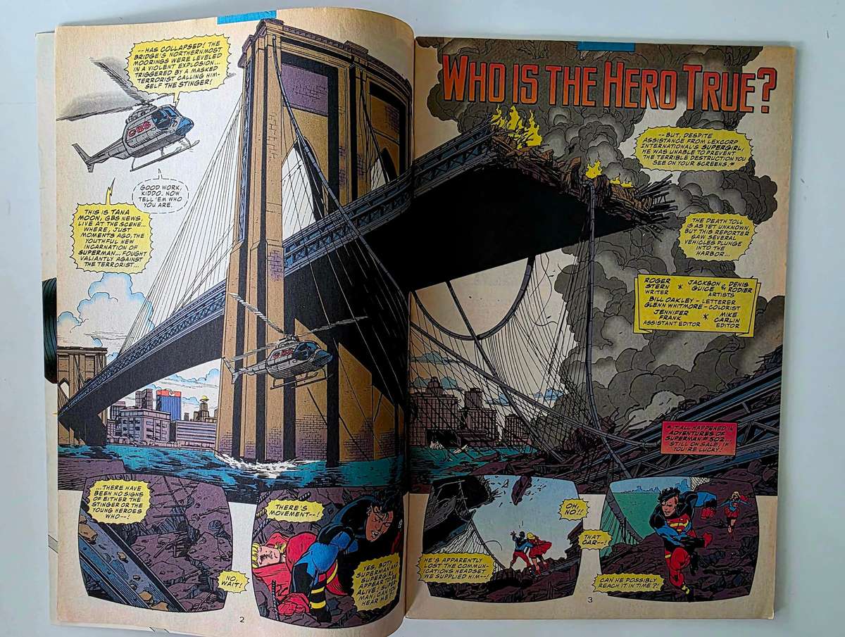 VINTAGE COMIC - SUPERMAN - 5 DIFFERENT AVAILABLE - TOP CONDITION