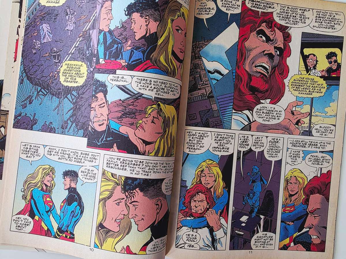 VINTAGE COMIC - SUPERMAN - 5 DIFFERENT AVAILABLE - TOP CONDITION