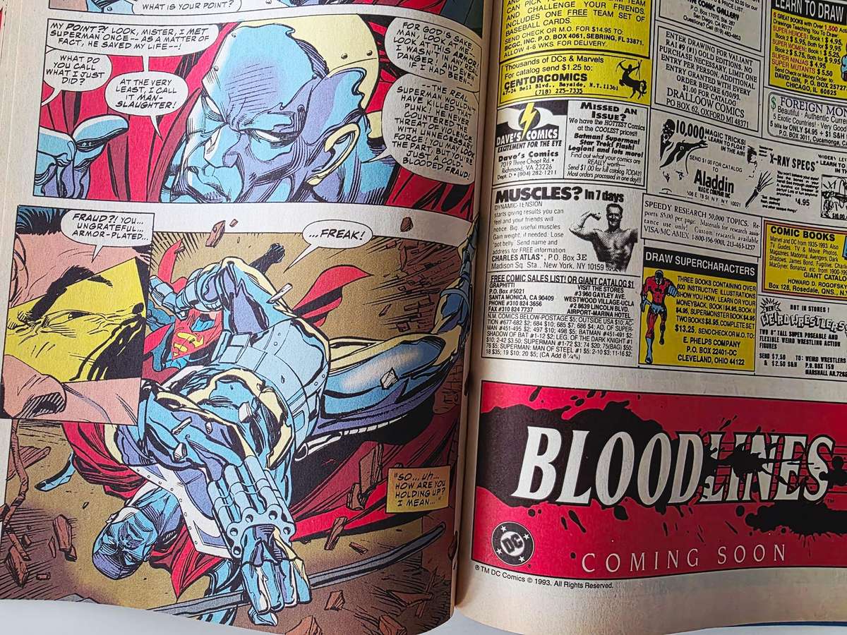 VINTAGE COMIC - SUPERMAN - 5 DIFFERENT AVAILABLE - TOP CONDITION