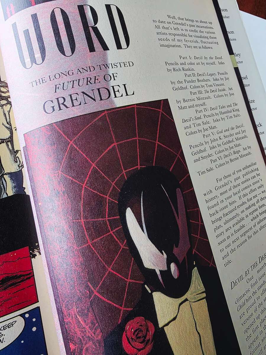 VINTAGE COMIC - GRENDEL - 5 DIFFERENT AVAILABLE - TOP CONDITION