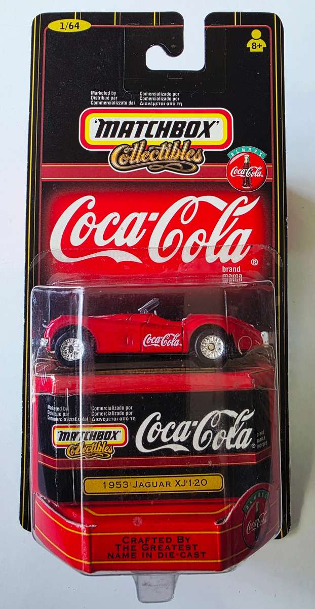 1998 MATCHBOX COLLECTIBLES  COCA COLA - 1953 JAGUAR XJ120