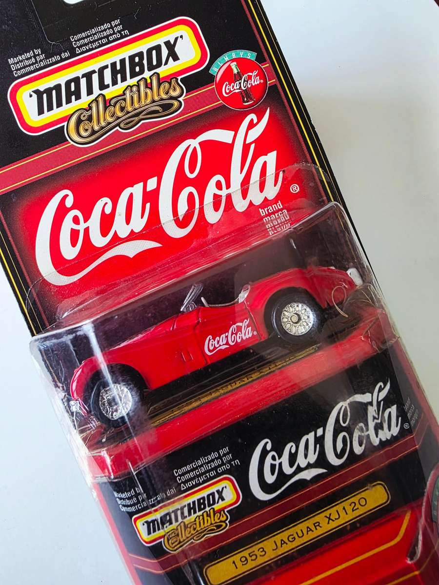 1998 MATCHBOX COLLECTIBLES  COCA COLA - 1953 JAGUAR XJ120