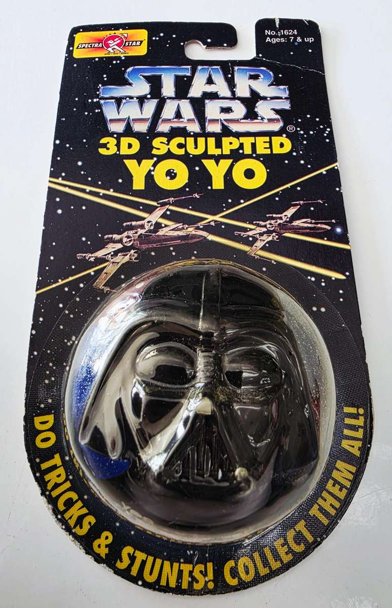 1994 Spectra Star - Darth Vader - Star Wars 3-D Sculpted Yoyo