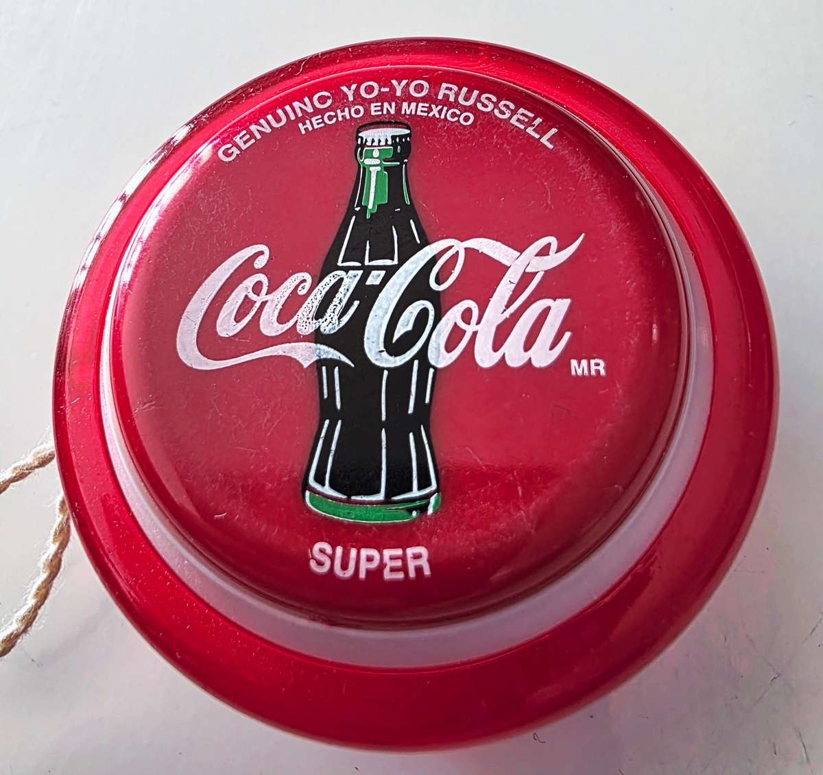 Vintage Coca-Cola Super Yo-Yo Russell Hecho en Mexico