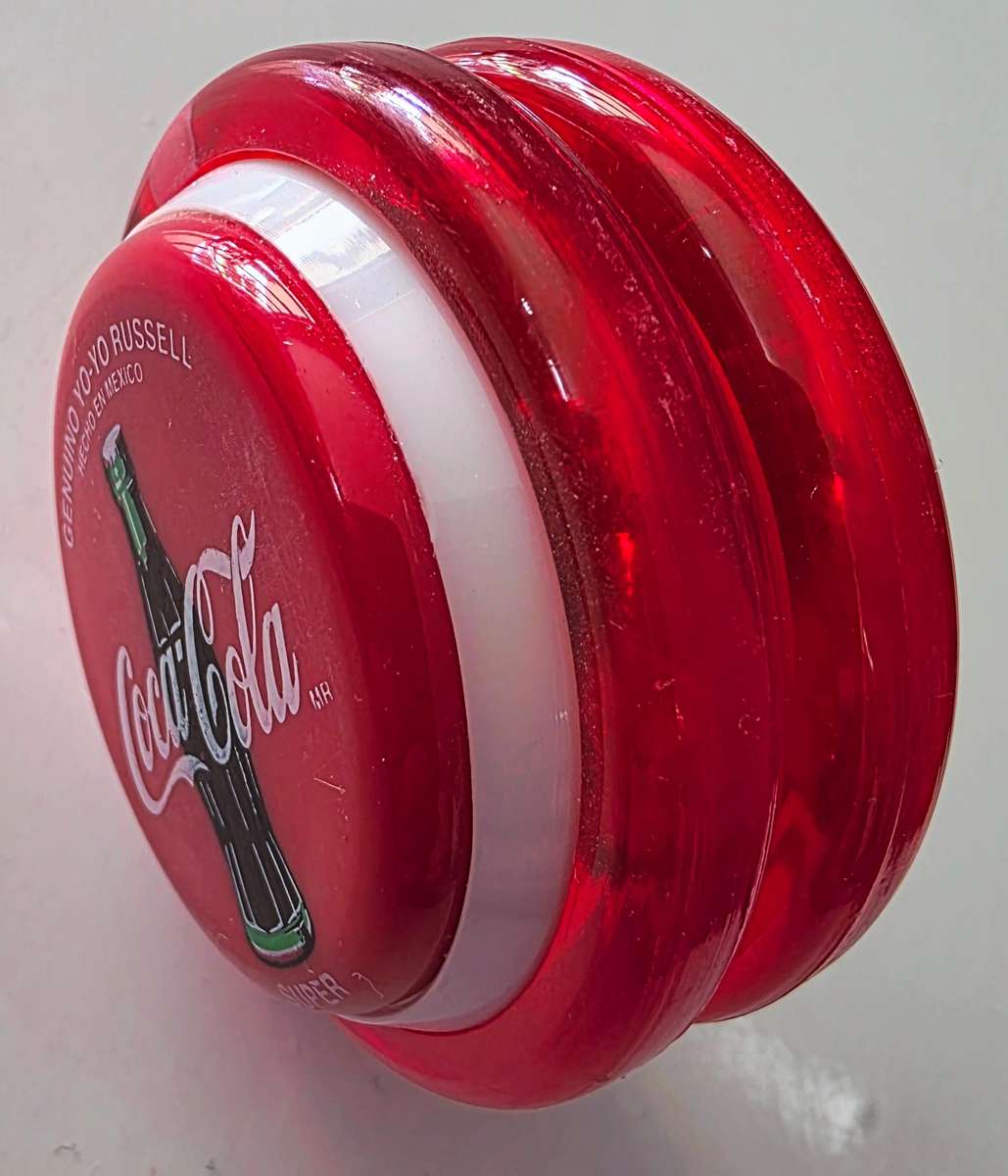 Vintage Coca-Cola Super Yo-Yo Russell Hecho en Mexico