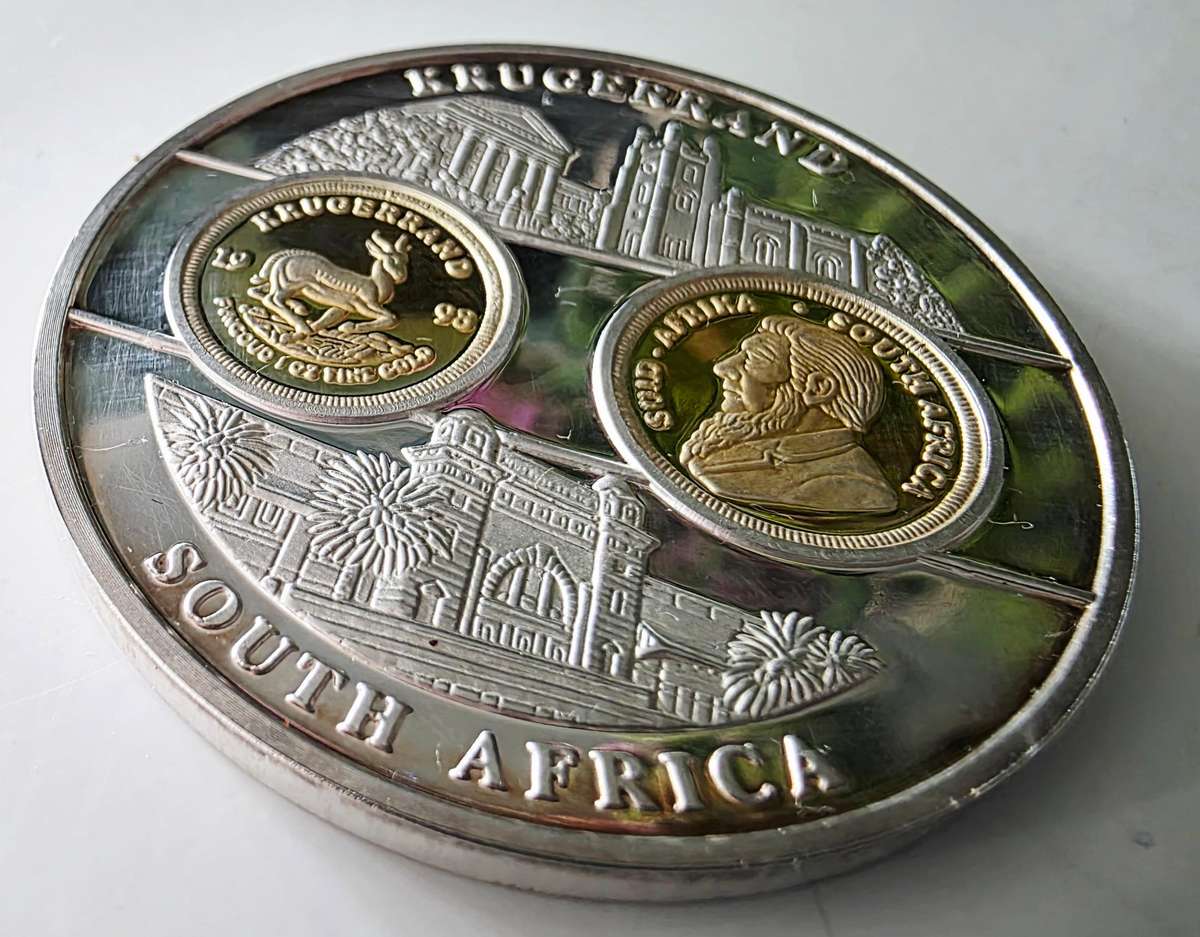 Krugerrand South Africa - in capsule with certificate