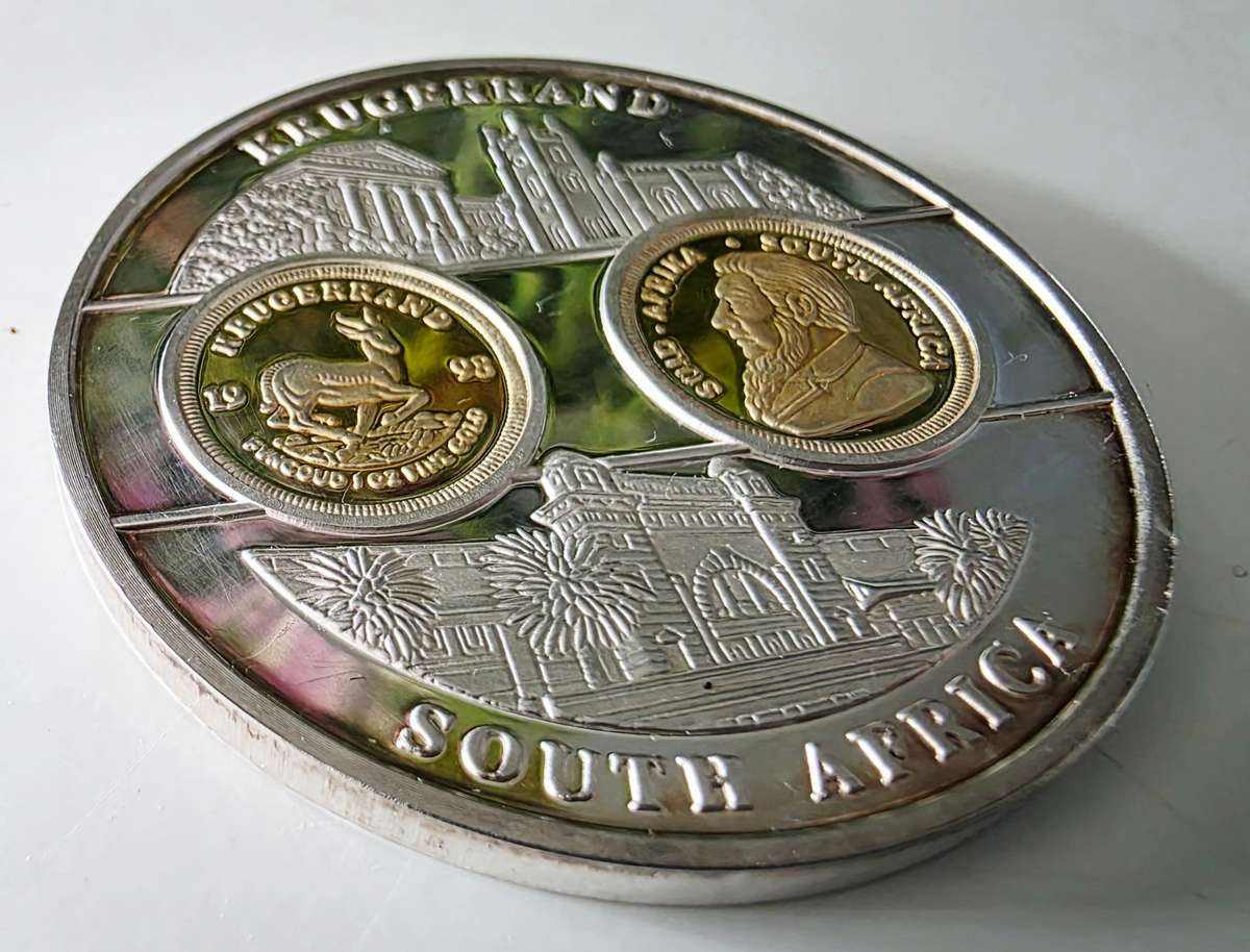 Krugerrand South Africa - in capsule with certificate
