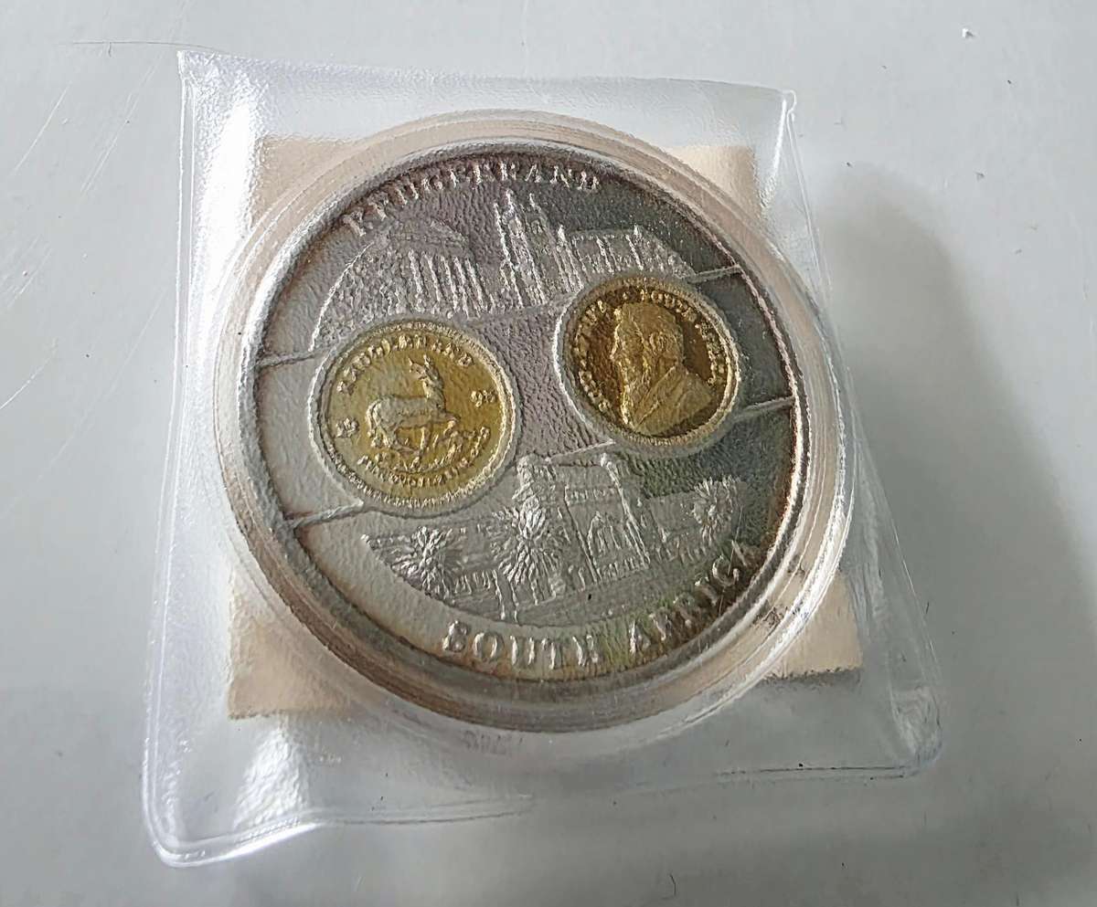 Krugerrand South Africa - in capsule with certificate