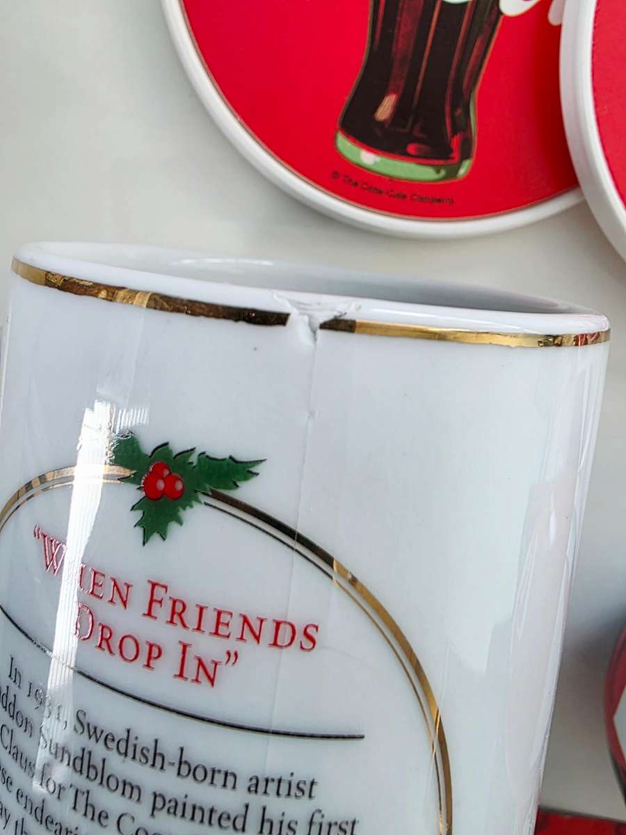 Vintage Coca-Cola Hamper