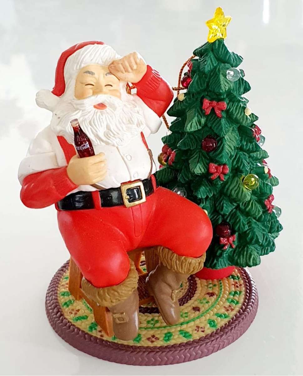 2 STUNNING RARE COKE ORNAMENTS