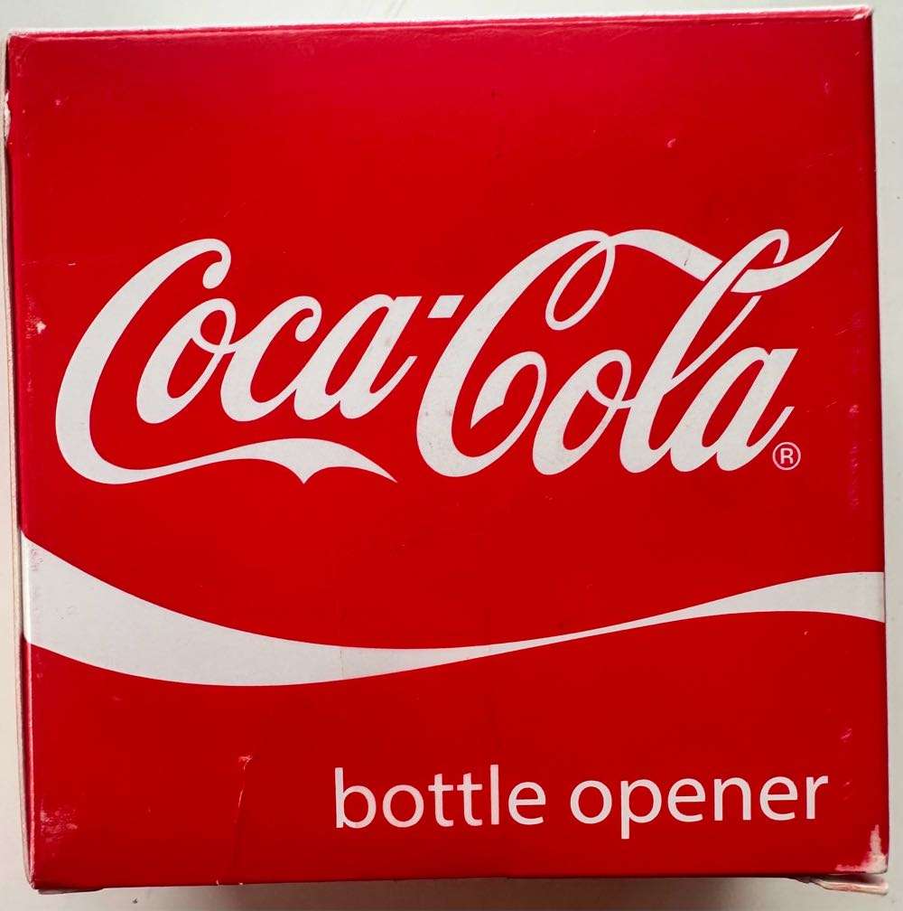 VINTAGE STYLE COCA COLA RUSTIC WALL MOUNT BOTTLE OPENER - IN ORIGINAL COCA COLA BOX