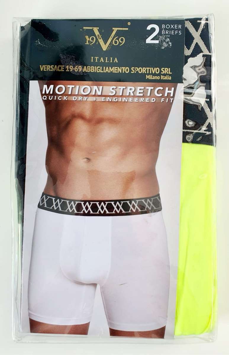 VERSACE 19-69 - 2 PACK - LARGE - MOTION STRETCH - MSRP $38.00