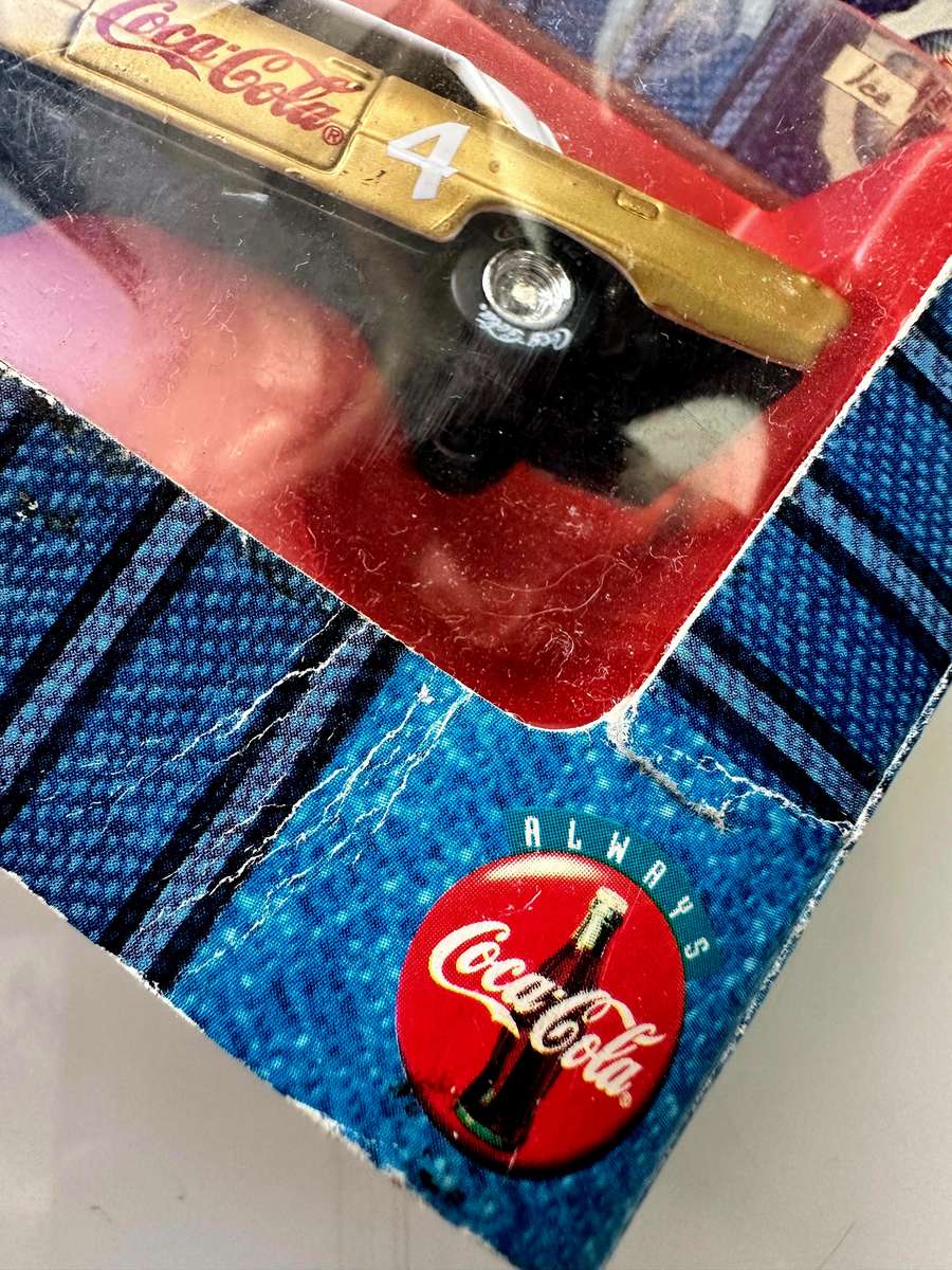 1994 VINTAGE COCA COLA - EDOCAR CS - 4 HORSE POWER - TOY DIE CAST CAR - ORIGINAL PACKAGING