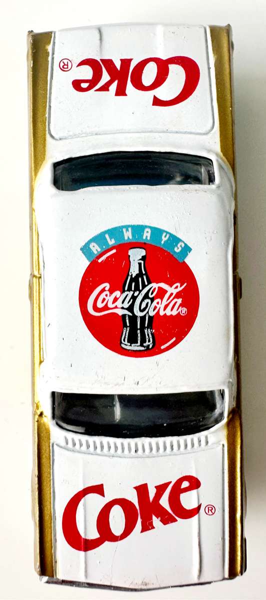 1994 VINTAGE COCA COLA - EDOCAR CS - 4 HORSE POWER - TOY DIE CAST CAR - ORIGINAL PACKAGING