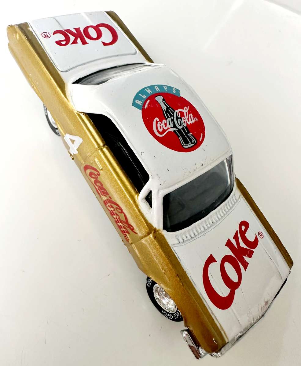 1994 VINTAGE COCA COLA - EDOCAR CS - 4 HORSE POWER - TOY DIE CAST CAR - ORIGINAL PACKAGING