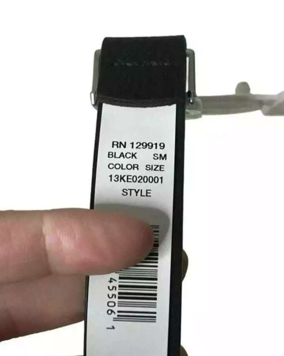 CALVIN KLEIN - CK MONOGRAM BUCKLE SKINNY BLACK BELT - RETAIL $45.00