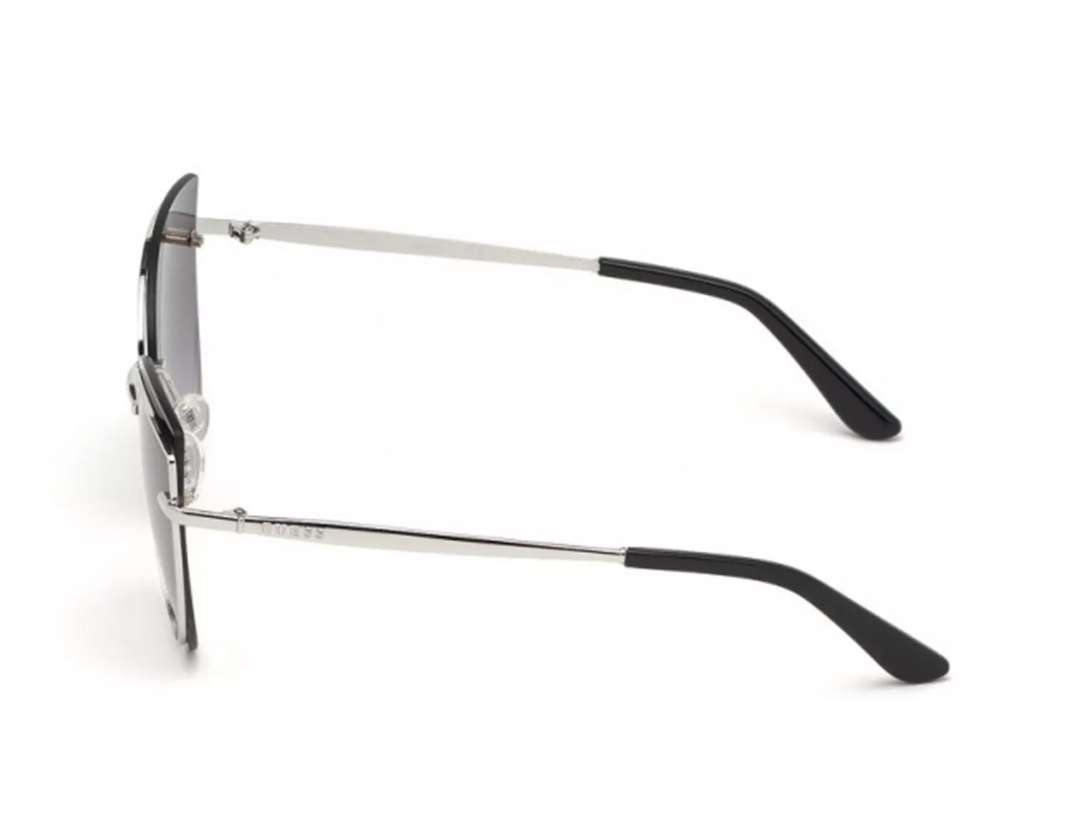 Stunning Guess Women's 57mm Shiny Nickeltin Sunglasses