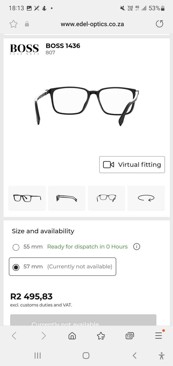 HUGO BOSS - EXECUTIVE PAIR 1436/807 EYEWEAR