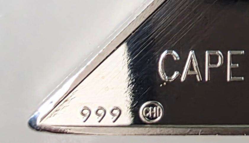 999 SILVER - CAPE OF GOOD HOPE - ONE PENNY SILVER STAMP COLLECTION