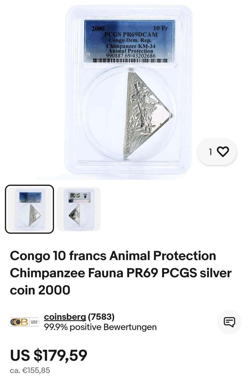 999 SILVER - CAPE OF GOOD HOPE - ONE PENNY SILVER STAMP COLLECTION