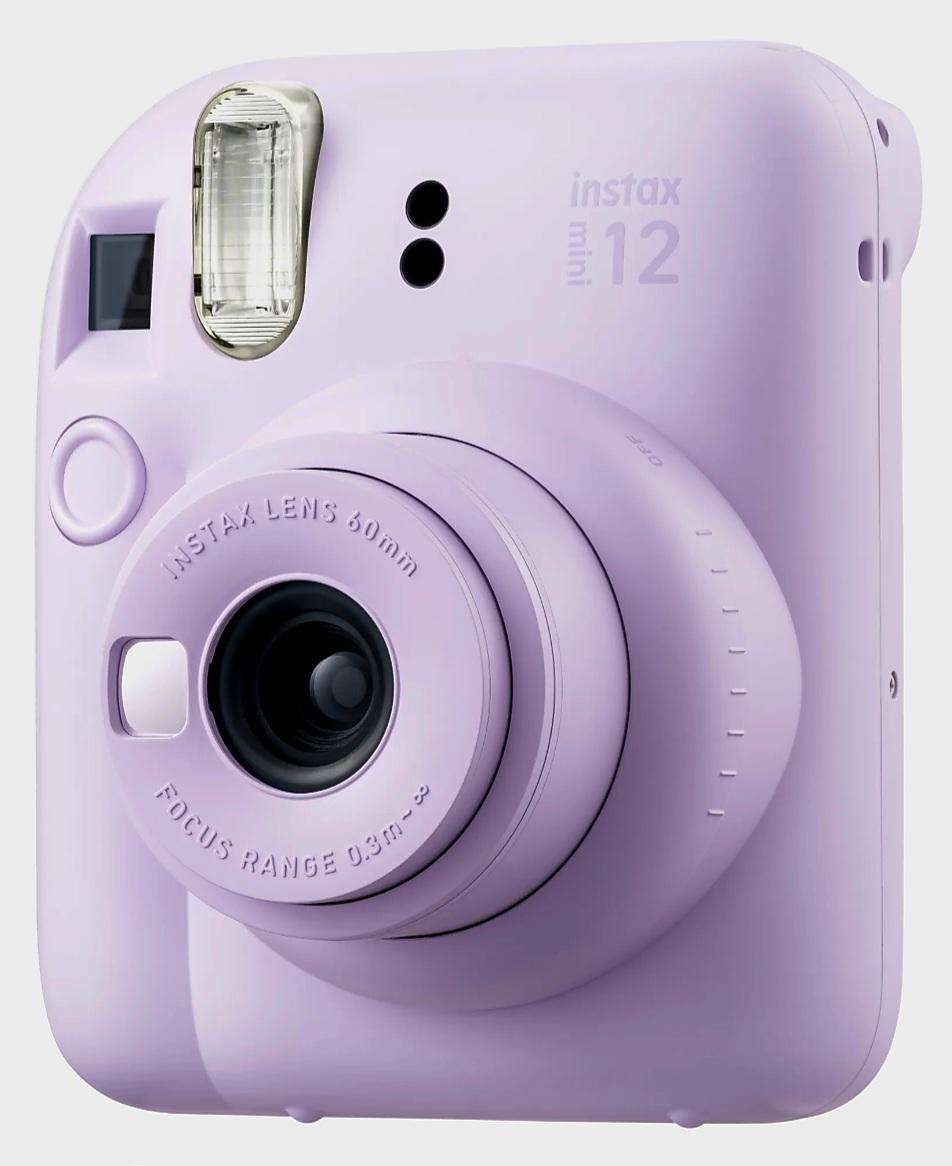 Fujifilm Instax Mini 12 Instant Film Camera, Lilac Purple