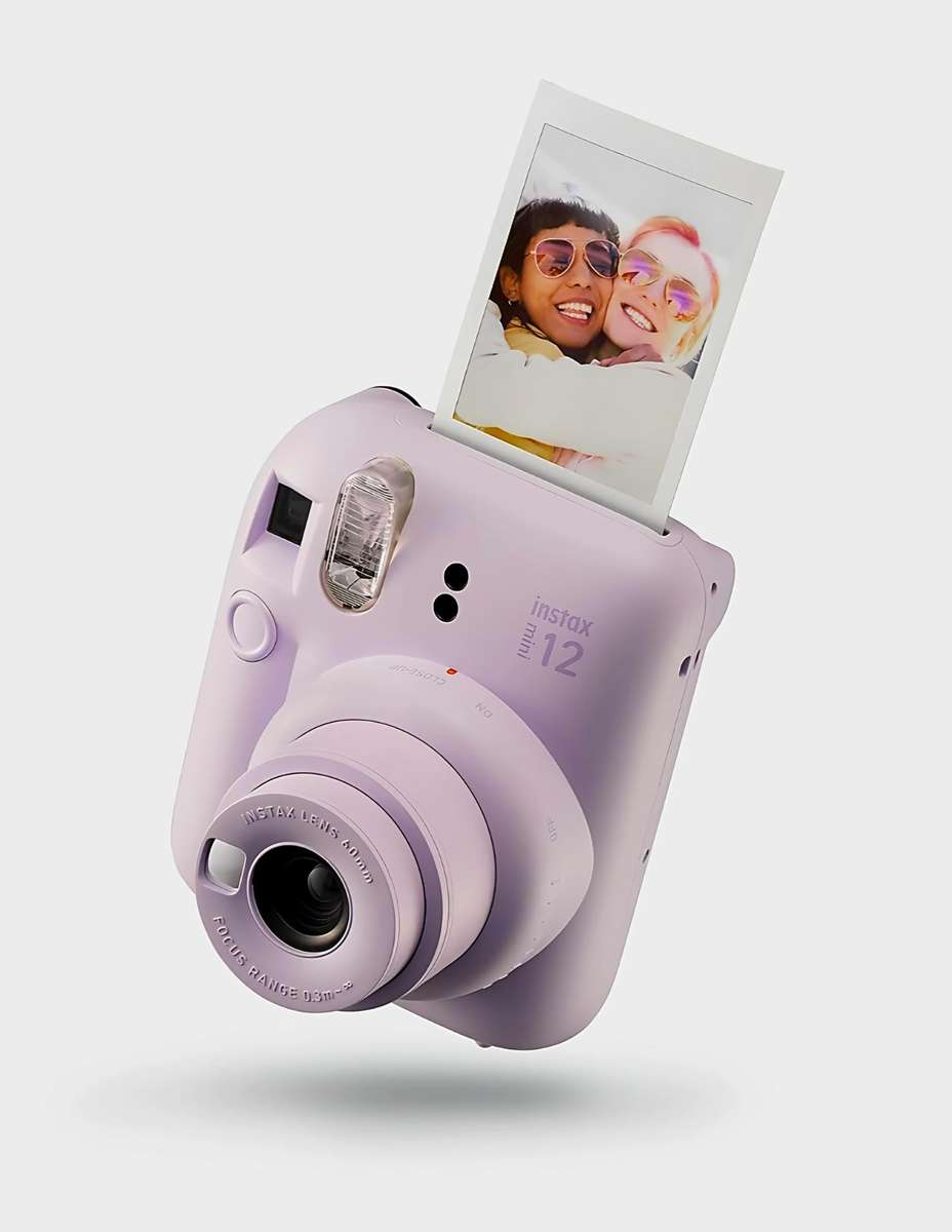 Fujifilm Instax Mini 12 Instant Film Camera, Lilac Purple