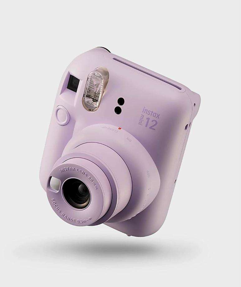 Fujifilm Instax Mini 12 Instant Film Camera, Lilac Purple