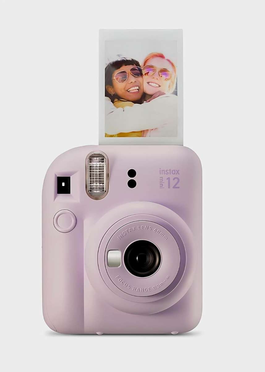 Fujifilm Instax Mini 12 Instant Film Camera, Lilac Purple