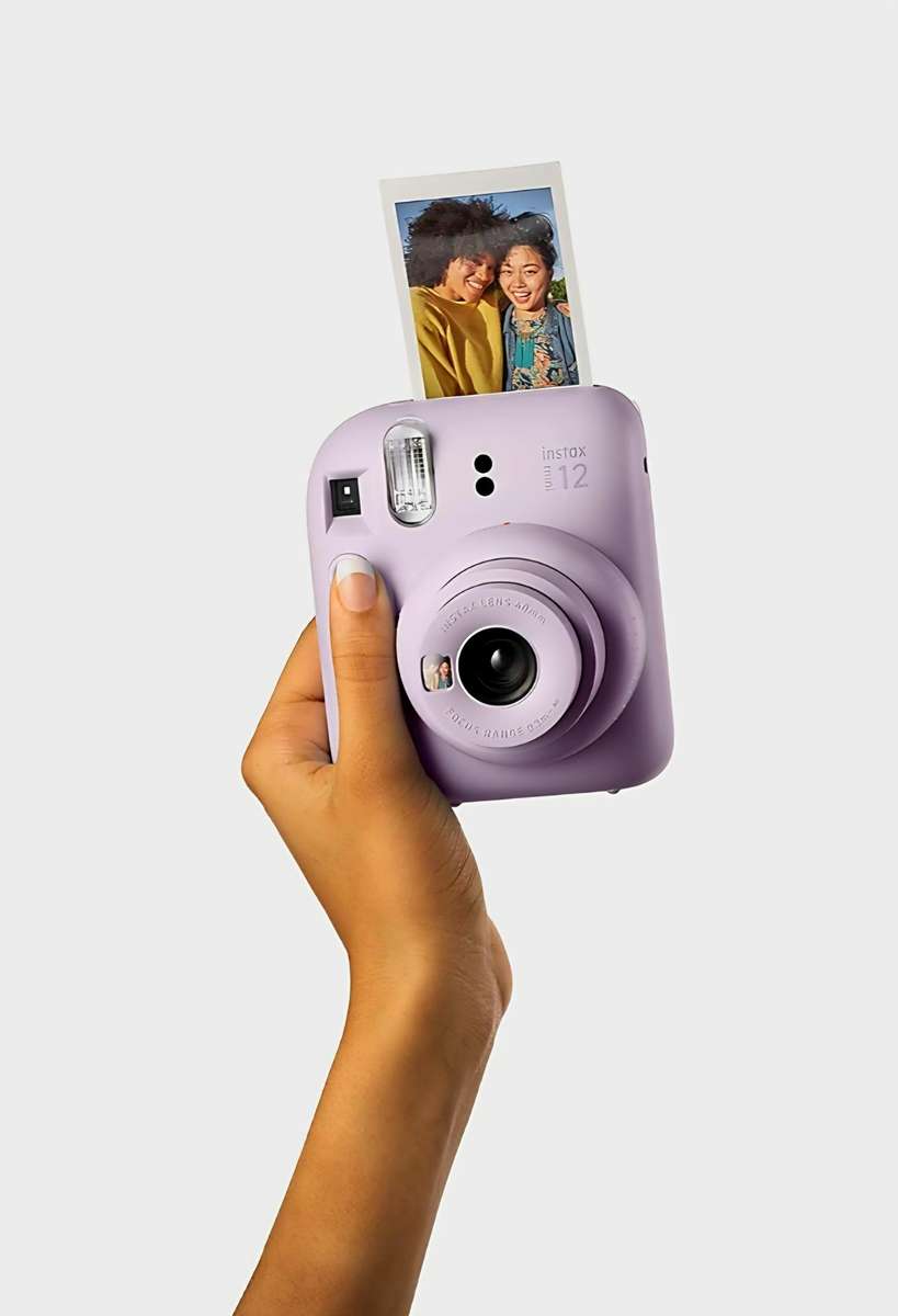 Fujifilm Instax Mini 12 Instant Film Camera, Lilac Purple