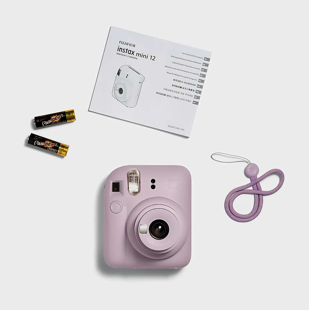 Fujifilm Instax Mini 12 Instant Film Camera, Lilac Purple