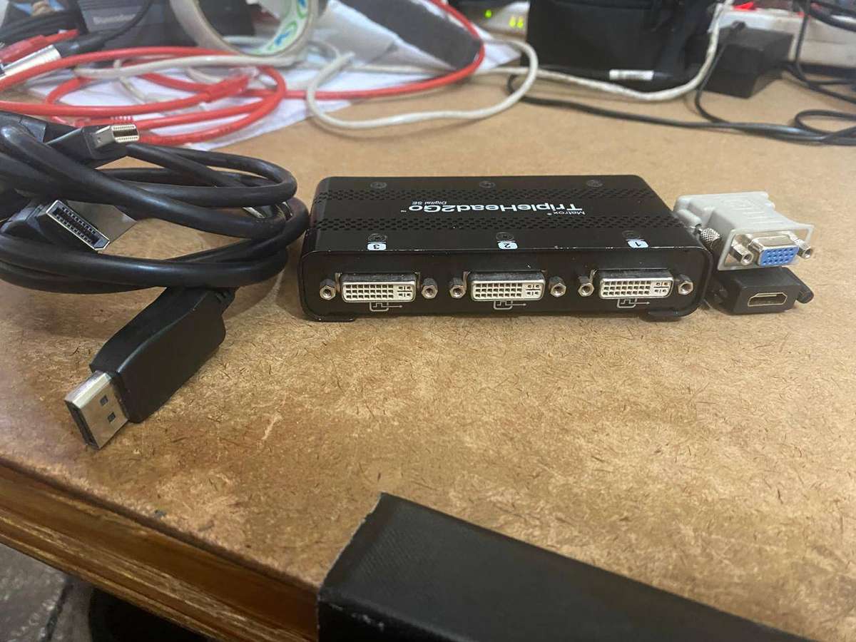 Matrox Tripple head to go