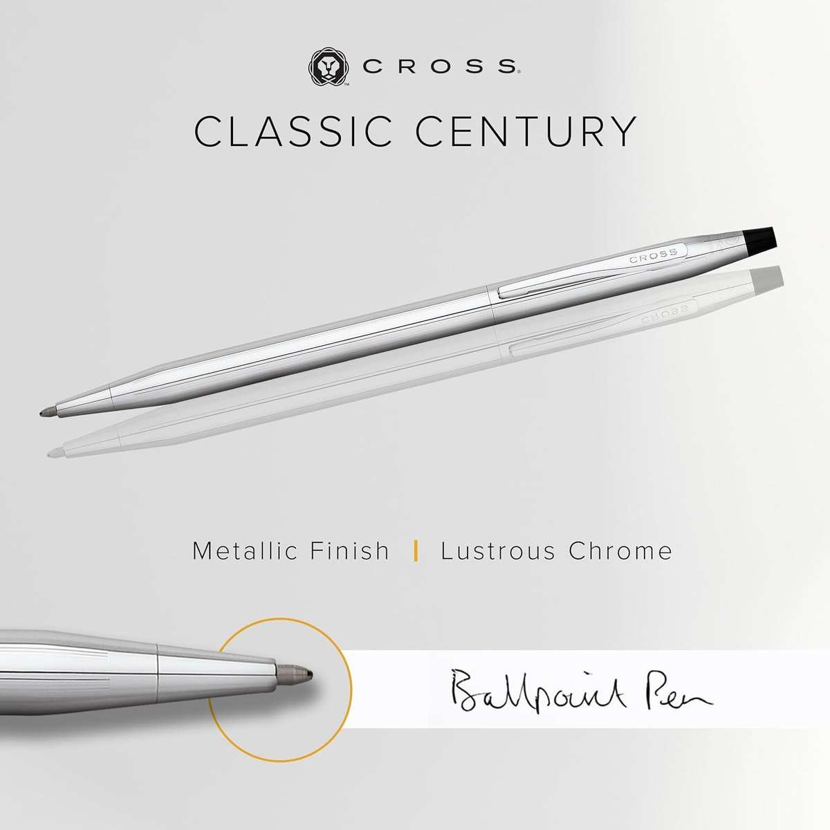 Cross Classic Century Lustrous , Sleek & Elegant Premium Luxury Ballpoint Pen- with Gift Box