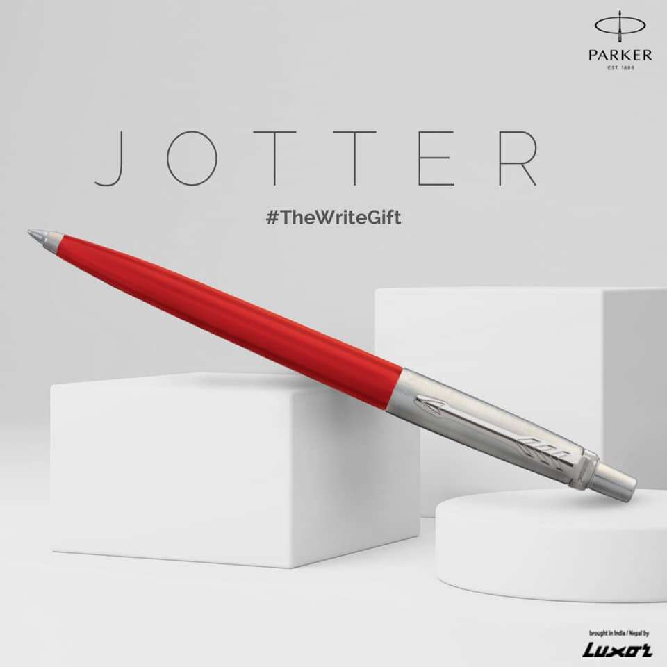 Parker Jotter Standard Ball Pen -BLUE INK - AVAILABE IN 5 COLORS