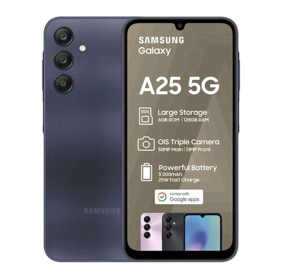Samsung Galaxy A25 5G 128GB Blue Black - NEW