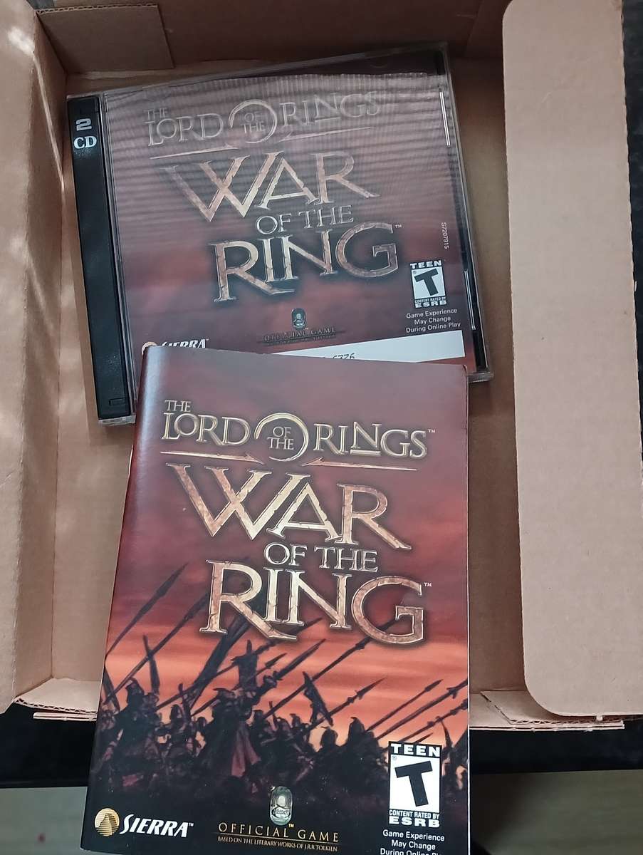 Lord of the rings War of the ring Big Box PC game
